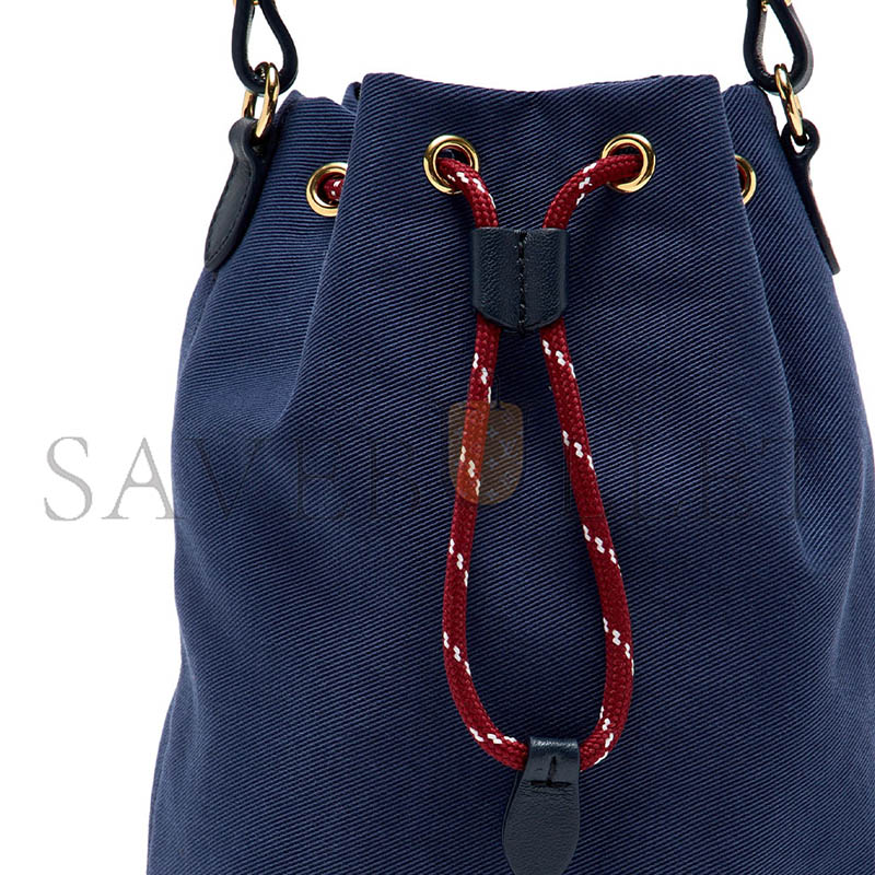 MIU MIU GABARDINE POUCH 5NR038 (22.5*16*10.5cm)